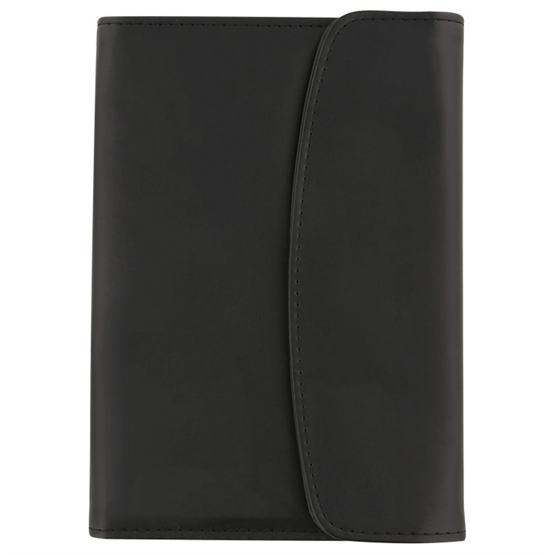 Blank polyurethane leather small padfolio.