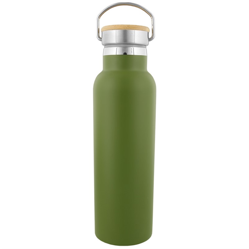 Stainless steel water bottle blank in 21 ounces.