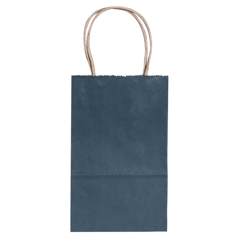 Paper matte colored bag blank.