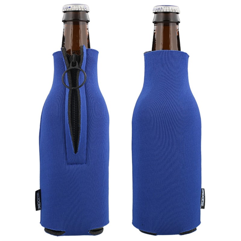 Custom Imprinted Koozie Zip-Up Bottle Kooler