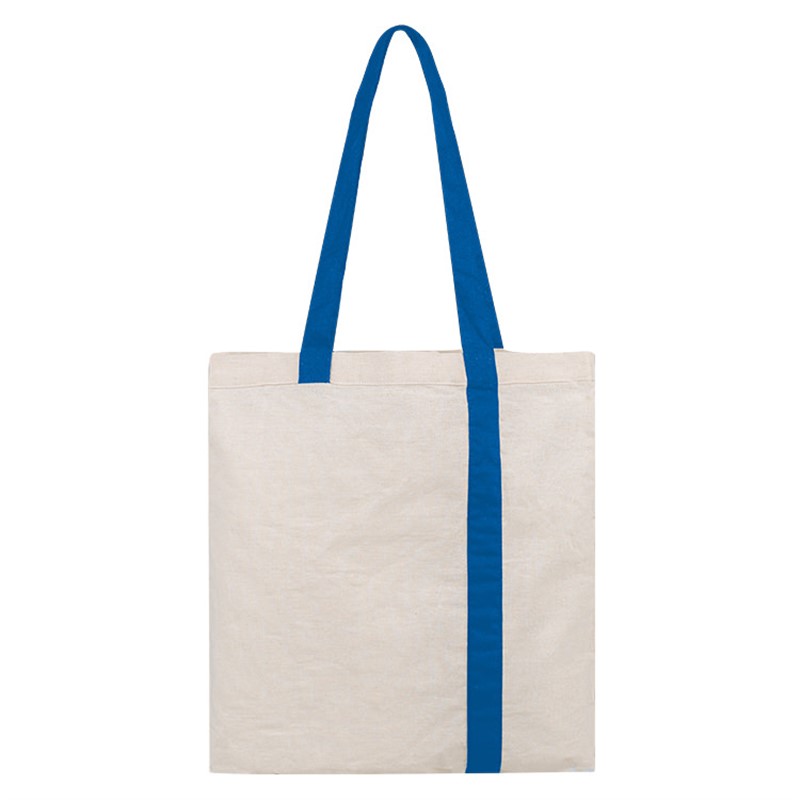 Striped Cotton Canvas Tote-Blank | Totally Promotional