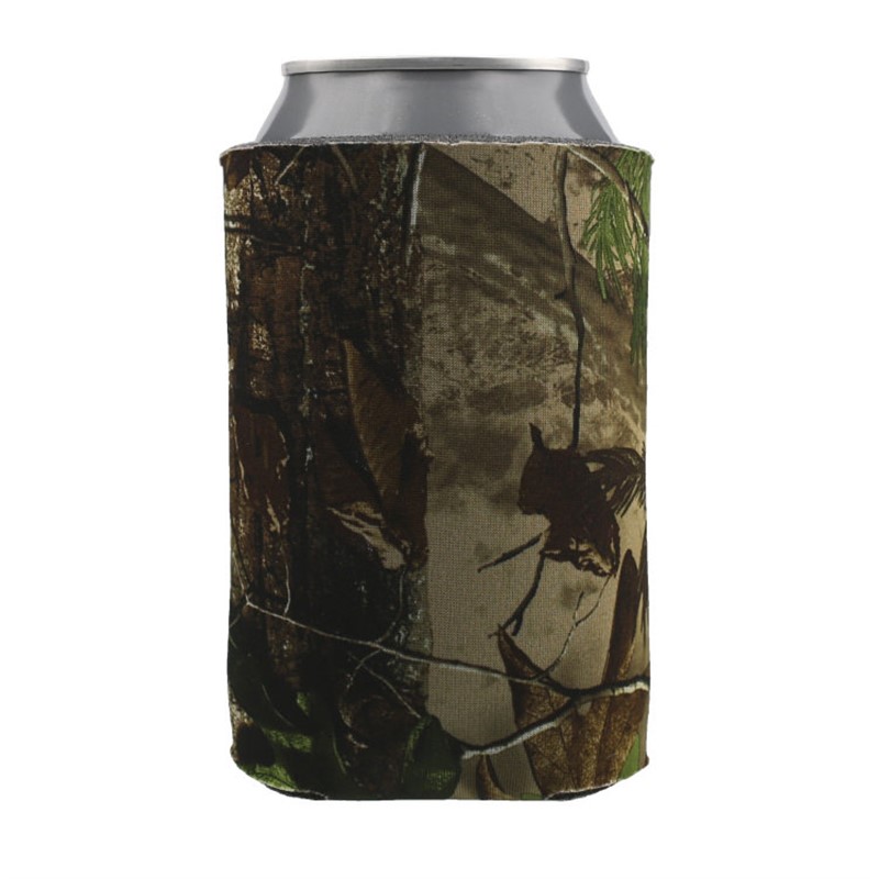 Foam Realtree APG CAMO licensed collapsible can cooler.