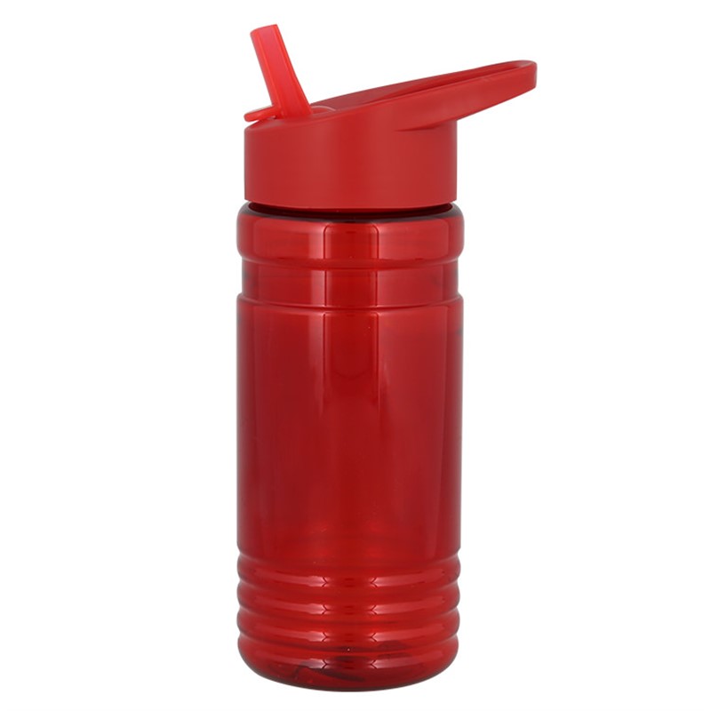 Promotional Water Bottles | 20 oz. UpCycle Flip Straw Water Bottle