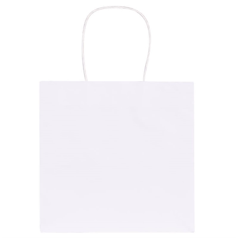 Kraft paper 10 inch wide takeout bag.