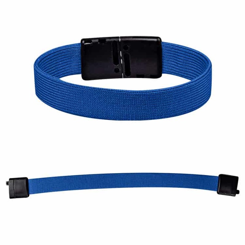 Nylon elastic wristband.