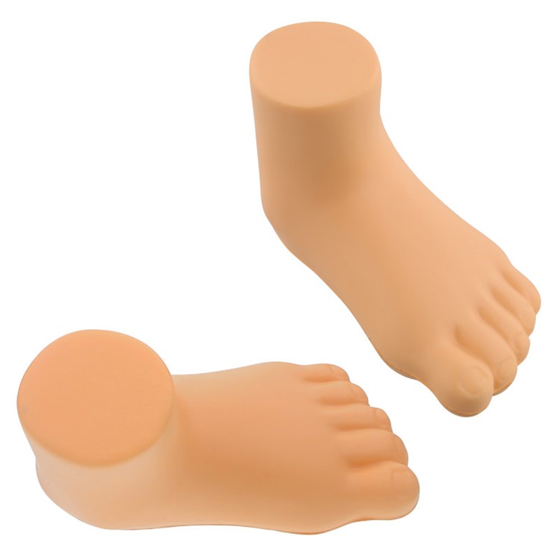 Foot shaped stress ball