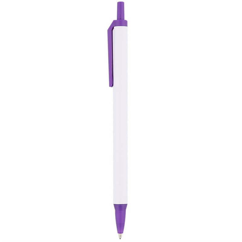 Clickable plastic pen.