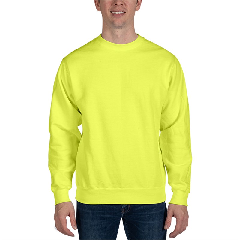 Blank safety crewneck sweatshirt