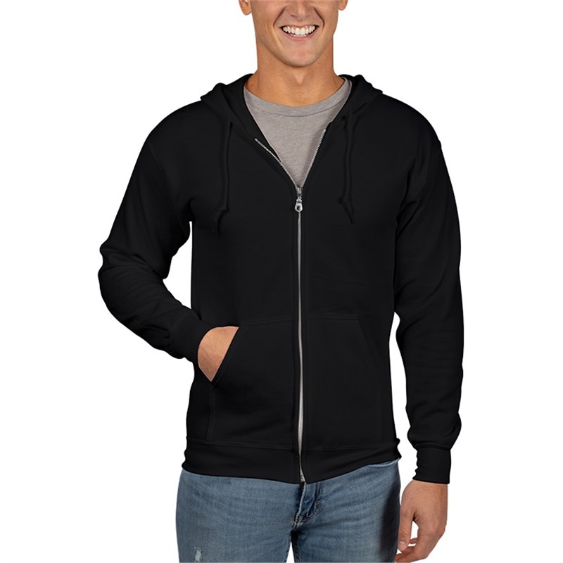 Gildan® Heavy Blend™ Zip-Up Hooded Sweatshirt-Embroidered