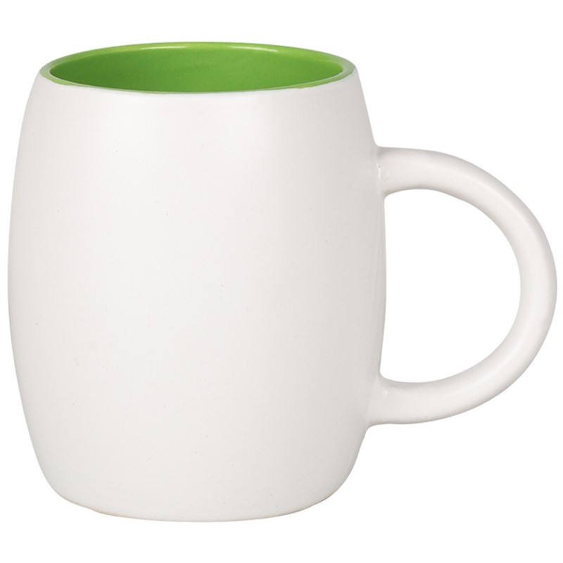 14 Oz Barrel Coffee Mug Blank Totally Promotional