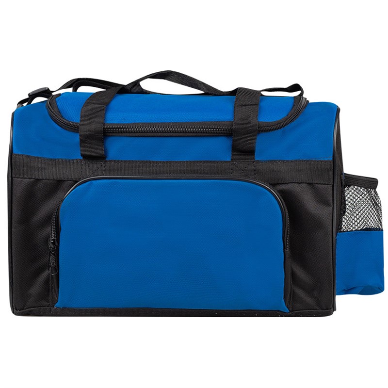 Polyester large duffle cooler.