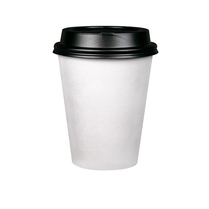 White Disposable Cup With Lids