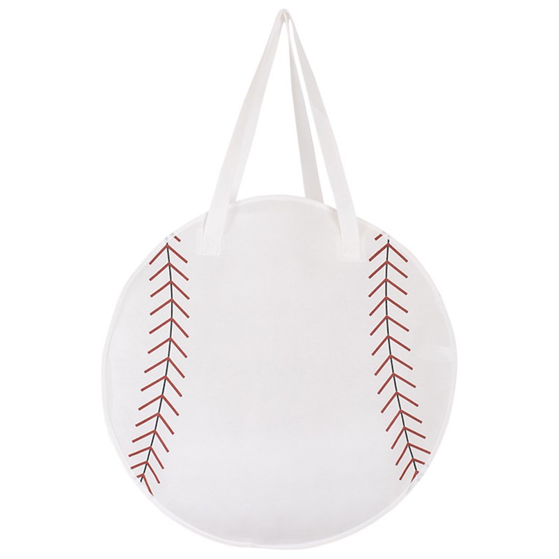 Polypropylene baseball tote blank.