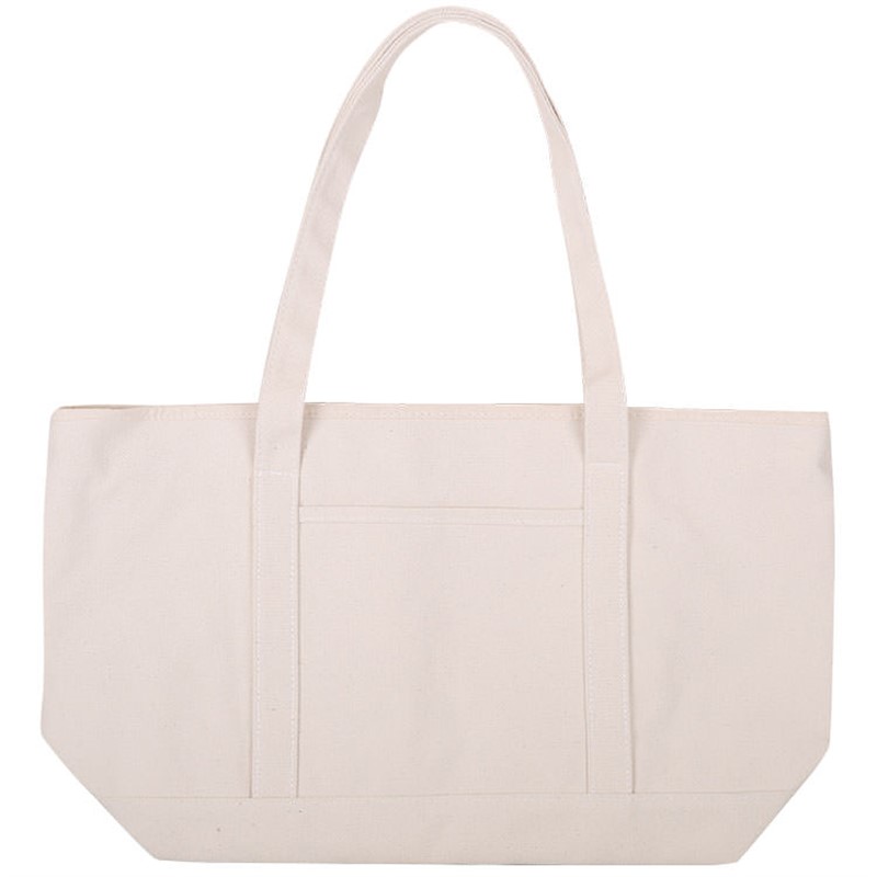 Cotton canvas large cruiser tote.