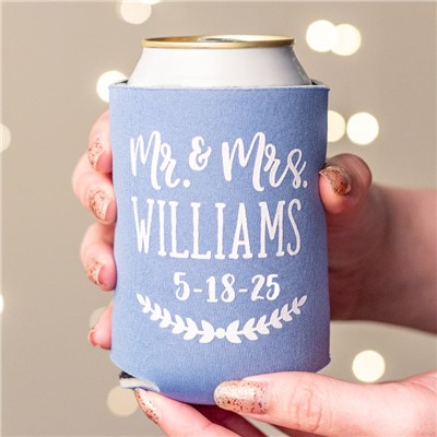 Wedding Favors Custom Personalized Wedding Can Coolers, Reception