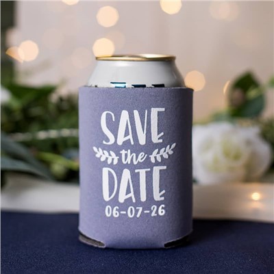 Save the Date Koozies® and Can Coolers