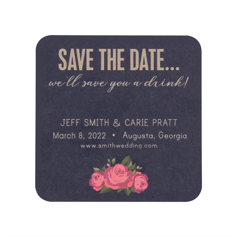 Save the Date Coasters