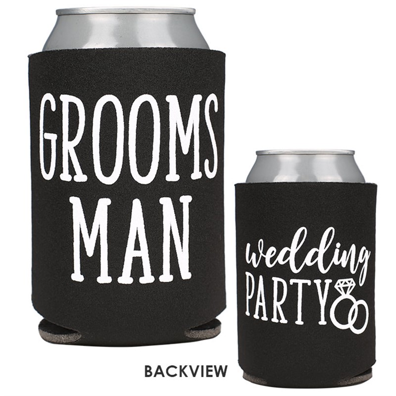 Groomsman Wedding Party Can Cooler