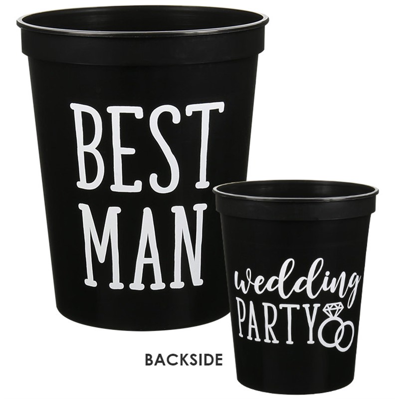 Best Man Wedding Party Cup