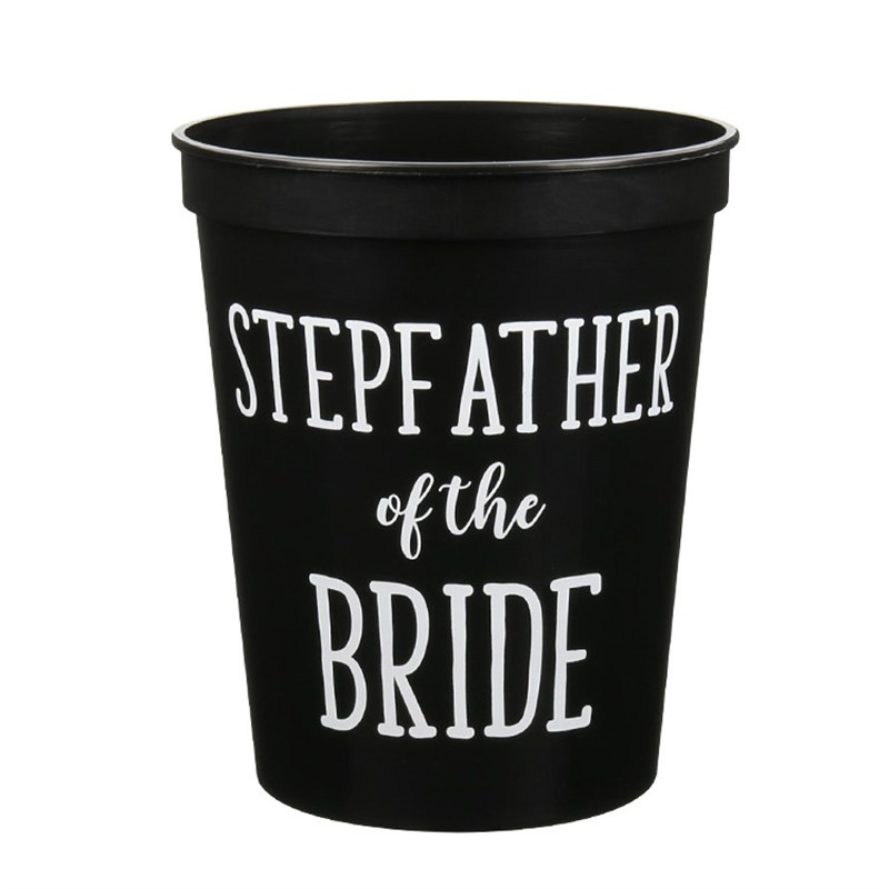 Stepfather of the Bride Wedding Party Cup
