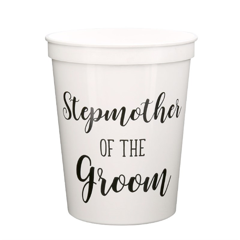Stepmother of the Groom Wedding Party Cup