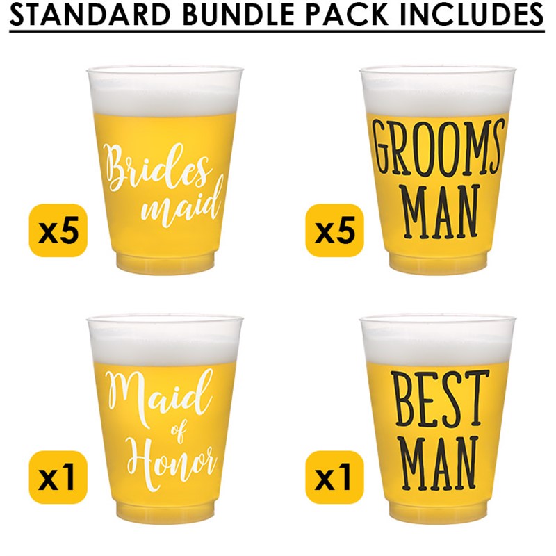 Standard Frosted Wedding Party Bundle