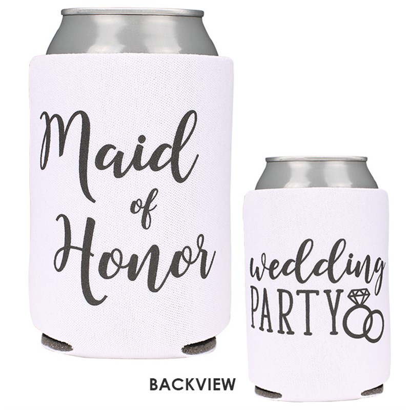Maid of Honor Wedding Party Can Cooler