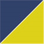 Navy Blue with Transparent Yellow