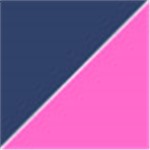 Navy Blue with Transparent Pink