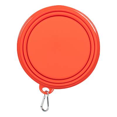 7 inch pet collapsi silicone bowl blank.