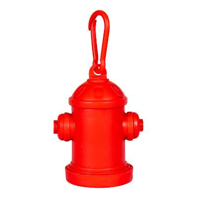 Fire hydrant baggie dispenser blank. 