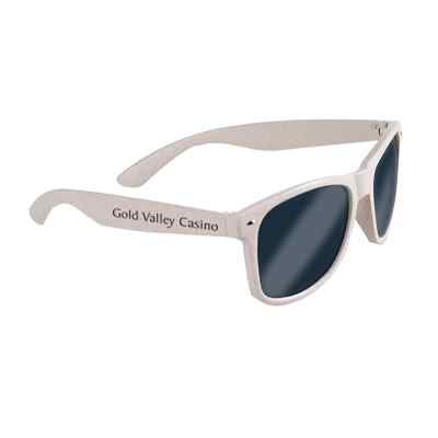 Custom recycled material sunglasses