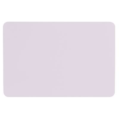 Blank white polyester mouse pad.