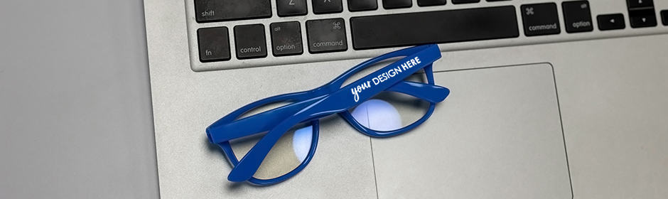 Custom Blue Blocker Glasses Call To Action Image