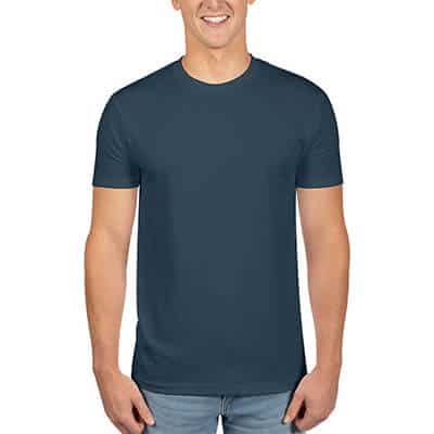 Navy blank t-shirt.