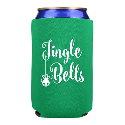 Customizable collapsible foam oil can beer cooler.