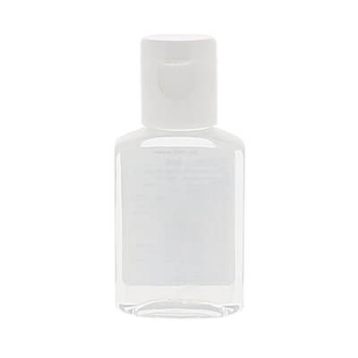 PET clear plastic bottle hand sanitizer with low prices.