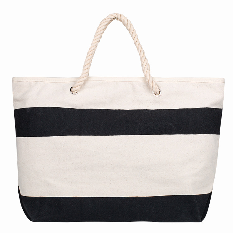 Large Cruising Cotton Tote With Rope Handles | Totally Promotional