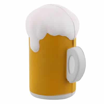 Foam foamy mug stress reliever blank.