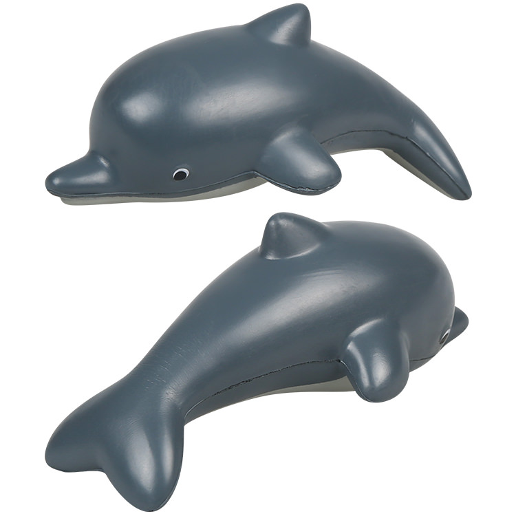 blank dolphin stress ball