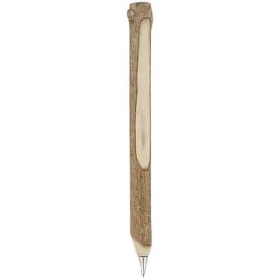 Natural wood twig pen blank.
