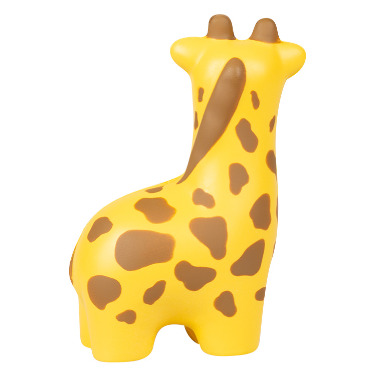 blank cartoon giraffe stress ball