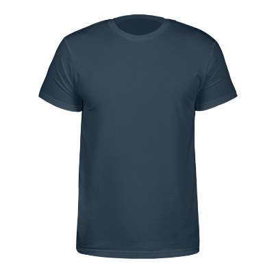 Navy blank t-shirt.