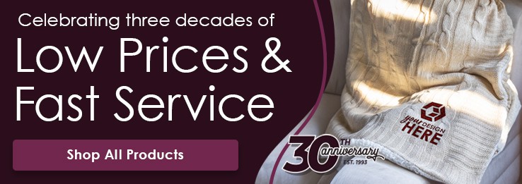 celebrating three decades of low prices + fast service!