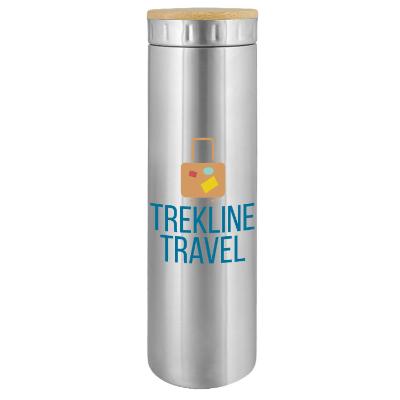 Stainless water bottle with custom full color imprint in 20 oz.