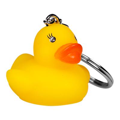 Rubber duck keychain blank. 