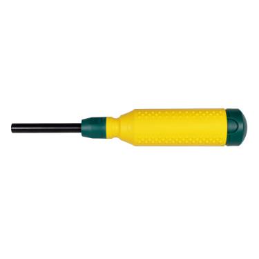 Blank yellow stainless steel screwdriver.