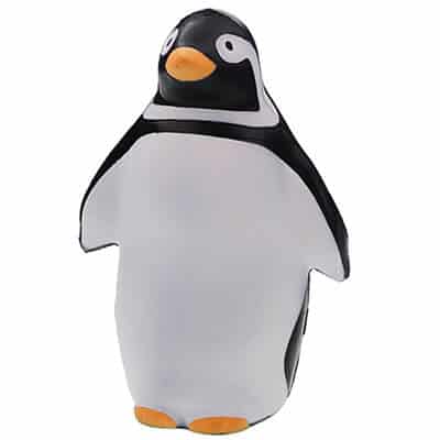 Foam standing penguin stress reliever blank.