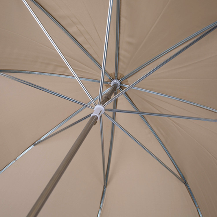 Nylon 60 inch golf panel umbrella blank.