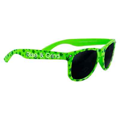 Custom cool plant sunglasses.